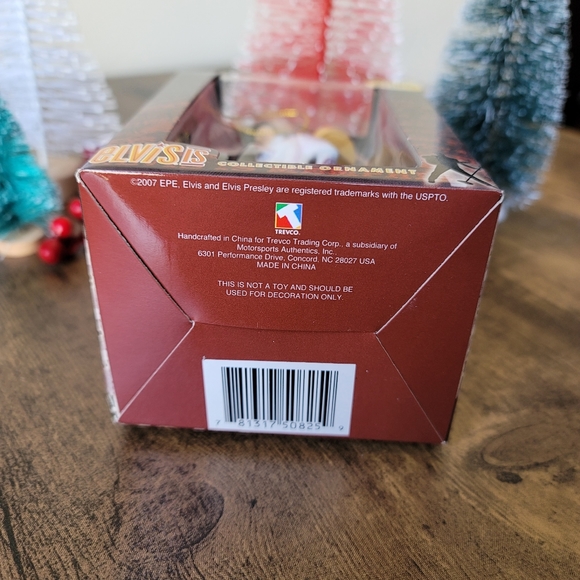 NEW In Box • Loving You 50th Anniversary Elvis Presley Christmas Ornament - Picture 12 of 13